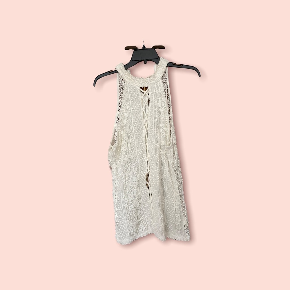 Lace/Crochet Tank Top